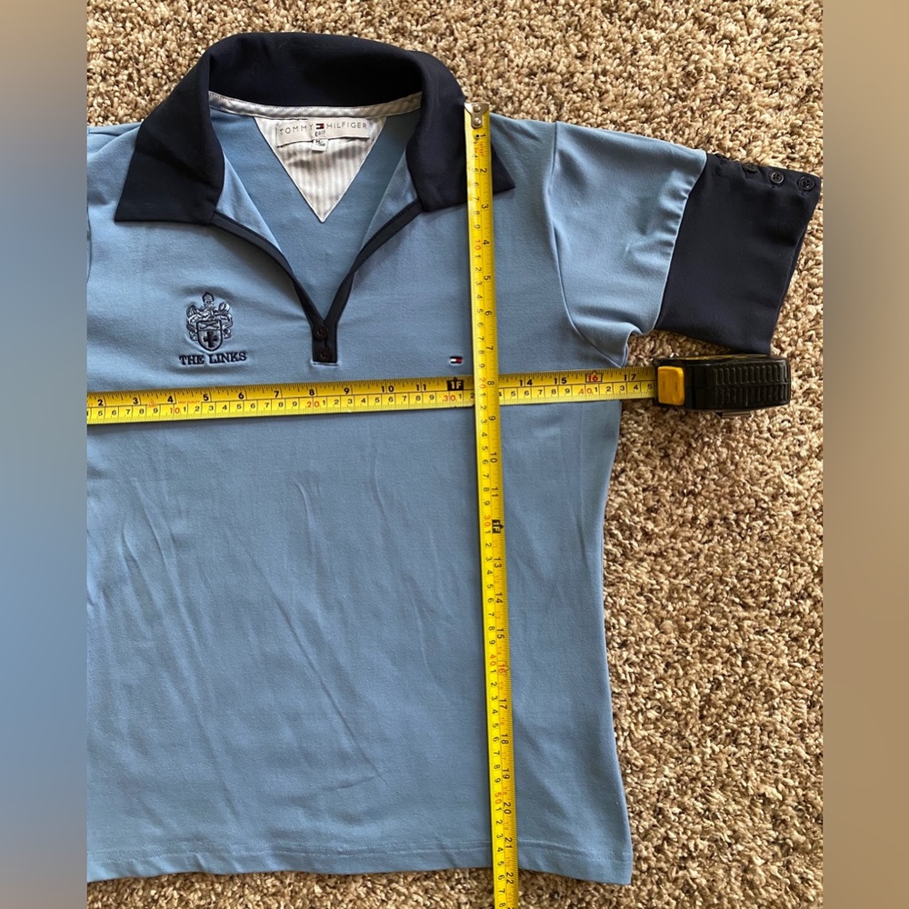 The Links at Fancourt polo shirt Tommy Hilfiger South Africa Golf blue size S - Picture 10 of 12